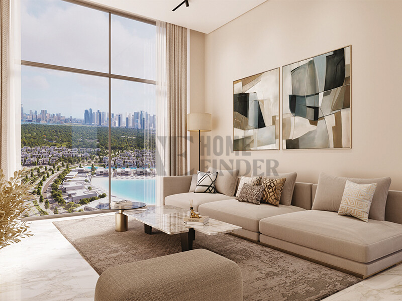 Property for Sale in  - 340 Riverside Crescent,Sobha Hartland,MBR City, Dubai - Luxury Design | Golf Course View | High Floor