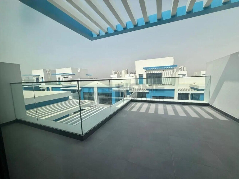 Townhouse for Rent in Santorini's - Damac Lagoons, Dubai - Near Park| Single Row |Brand New| Corner Unit at 169999 AED