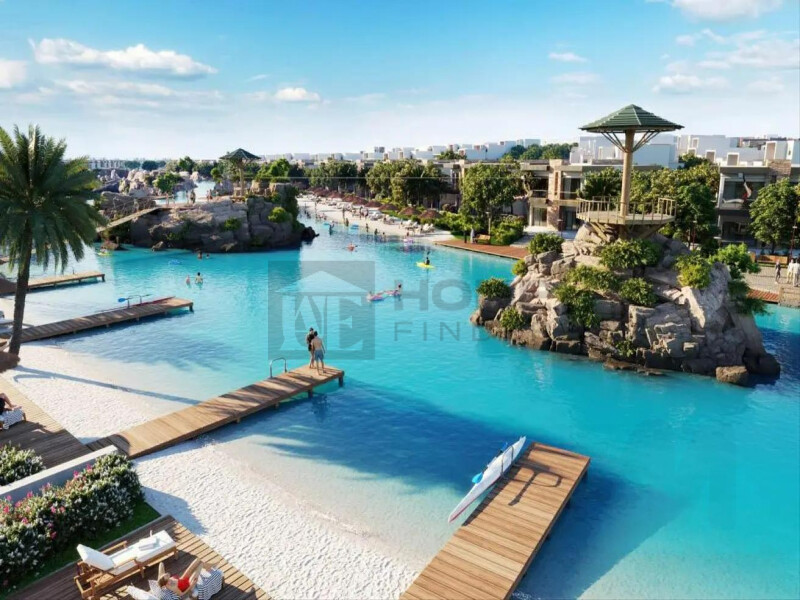 Townhouse for Sale in Santorini's - Damac Lagoons, Dubai - Mortgable | Single Row | Ready Soon at 3200000 AED