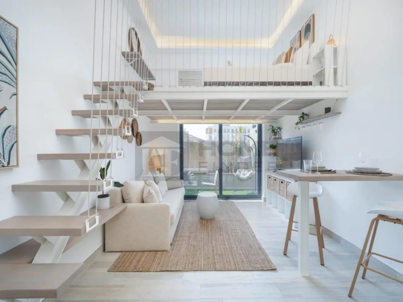 Apartment for Sale in Oxford Residence 2 - Jumeirah Village Circle, Dubai - Vacant | Loft | Furnished Studio | Oxford 2 | JVC at 1090000 AED