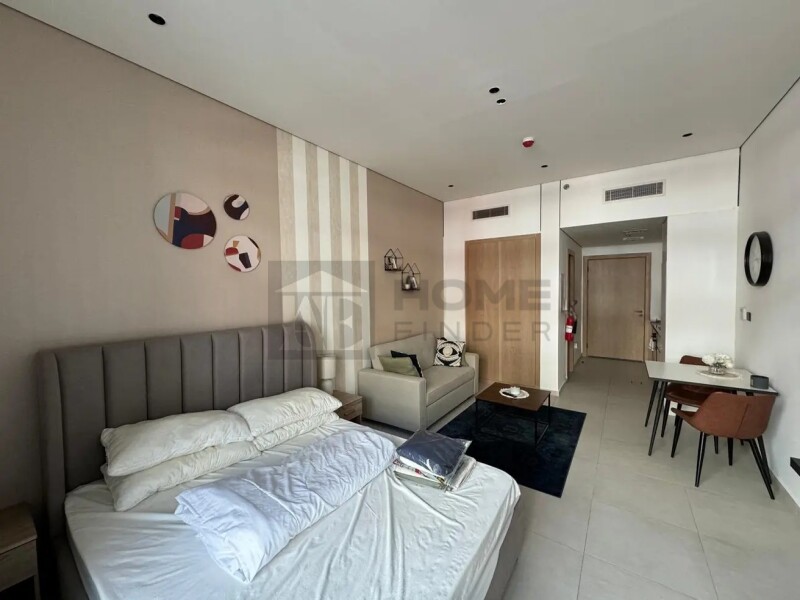 Apartment for Sale in Beverly Residence 1 - Jumeirah Village Circle, Dubai - Furnished Studio | Rented Unit | Balcony | Investor Deal | Beverly Residence JVC at 660000 AED