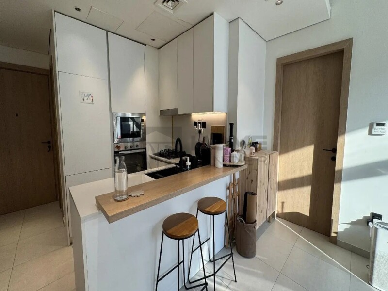 Apartment for Sale in Beverly Residence 1 - Jumeirah Village Circle, Dubai - FULLY FURNISHED | POOL VIEW | VOT at 1065000 AED