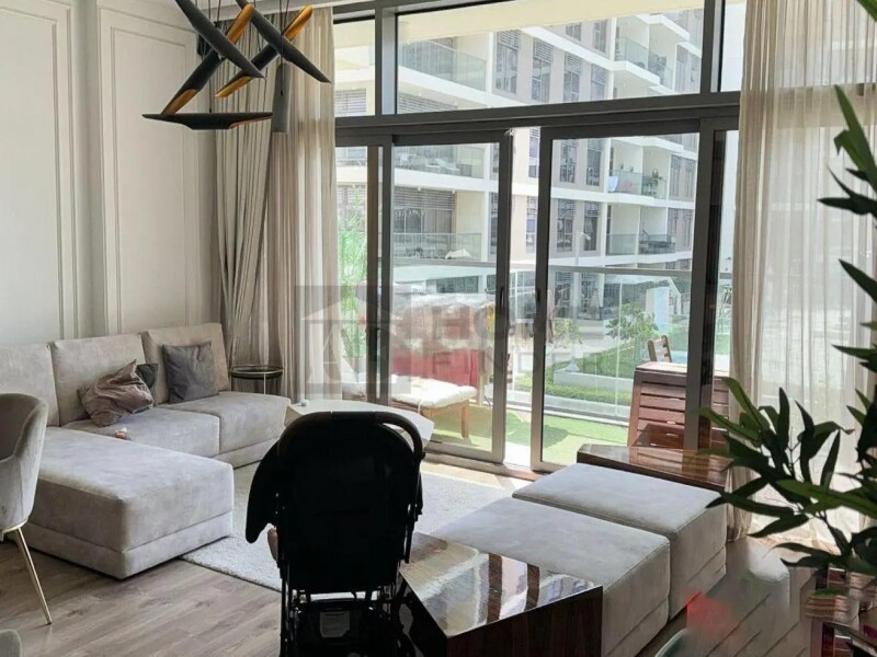 Apartment for Sale in MULBERRY at PARK HEIGHTS Building B2 - Dubai Hills, Dubai - Chiller Free | Pool View | Open Plan at 3499997 AED