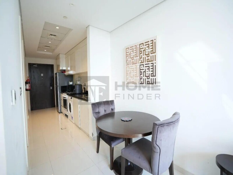 Apartment for Sale in Ghalia Tower - Jumeirah Village Circle, Dubai - Sophisticated Unit | Fully Furnished | Vacant at 665000 AED