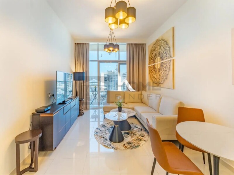 Apartment for Sale in Ghalia Tower - Jumeirah Village Circle, Dubai - Fully Furnished | Spacious | Prime Location at 1289999 AED