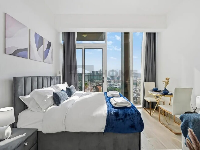 Apartment for Sale in Bloom Tower B - Jumeirah Village Circle, Dubai - Biggest Layout || High Floor || Furnished at 47999 AED