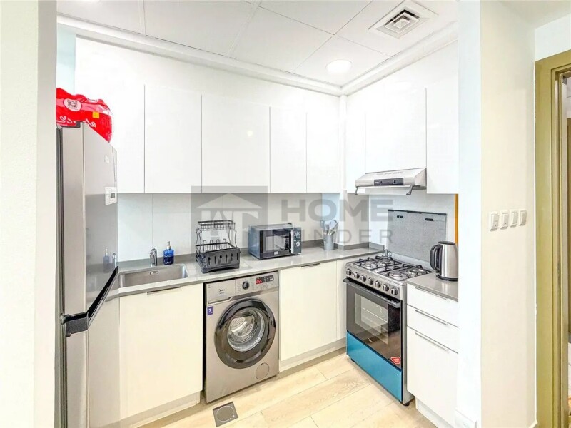 Apartment for Rent in Bloom Tower B - Jumeirah Village Circle, Dubai - Fully Furnished | 12 Cheques | Balcony | Pool View at 80000 AED