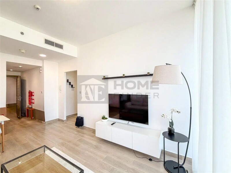 Apartment for Rent in Bloom Tower B - Jumeirah Village Circle, Dubai - Fully Furnished | 12 Cheques | Balcony | Pool View at 80000 AED