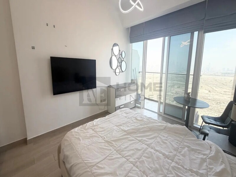 Apartment for Rent in Bloom Tower C - Jumeirah Village Circle, Dubai - Fully Furnished | 6 Cheques | Vacant Now at 50000 AED