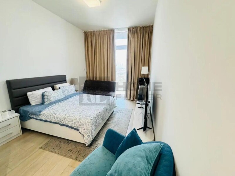 Apartment for Rent in Bloom Tower C - Jumeirah Village Circle, Dubai - Furnished Studio | Community View | Quality Living at 55000 AED