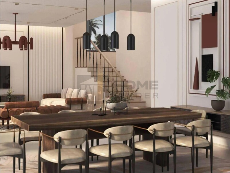Townhouse for Rent in Damac Lagoons - Costa Brava 1, Dubai - 4BR Villa | Costa Brava | Balcony & Community View at 160000 AED